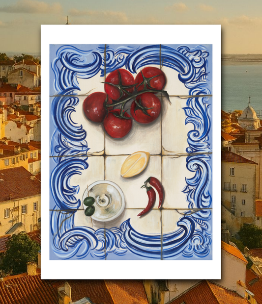 "An Evening in Porto" A3 Print