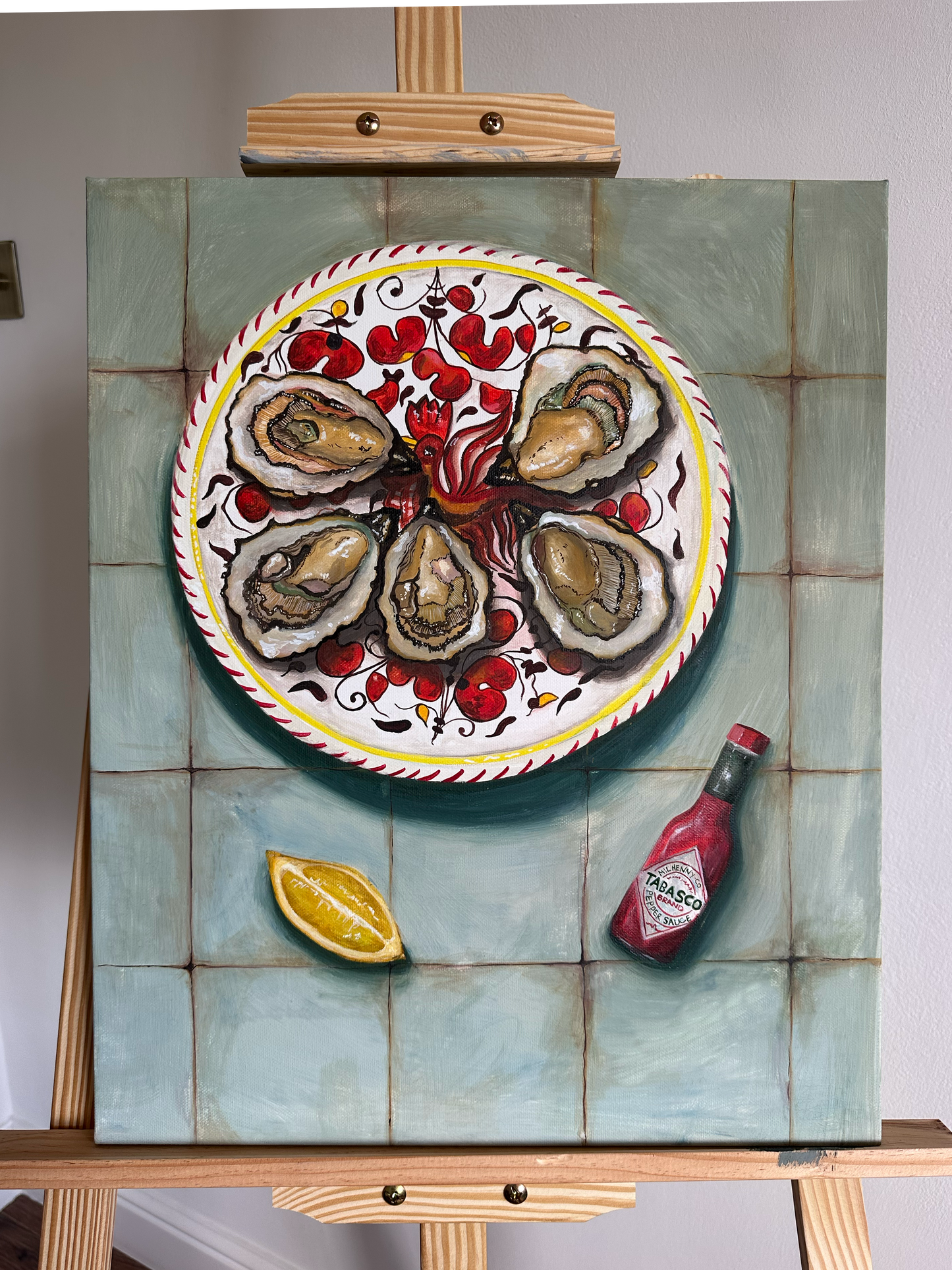 "Mama's Oysters" Art Print